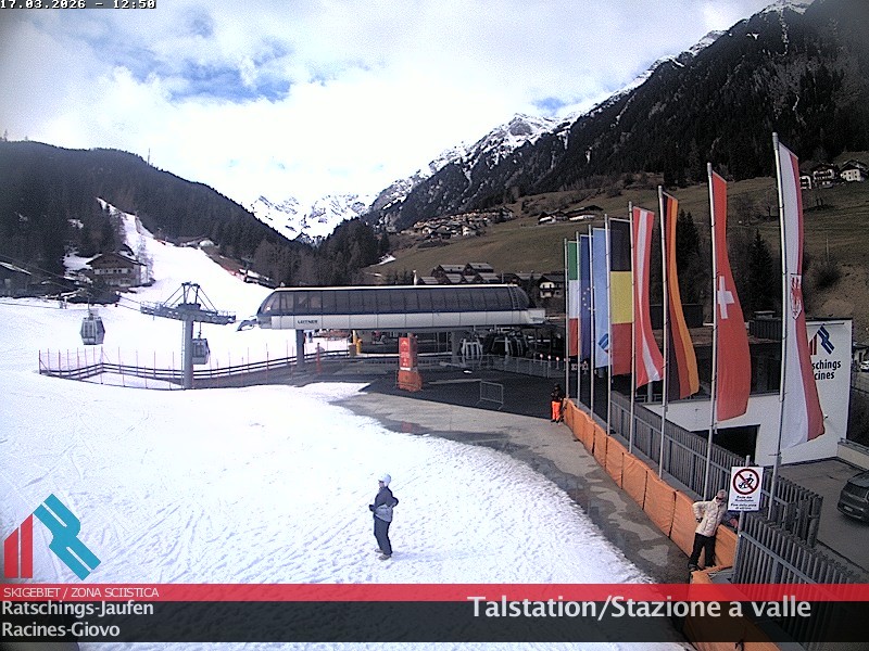 Archiv Foto Webcam Skigebiet Ratschings Jaufen: Talstation