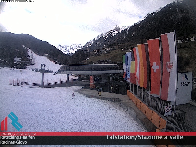 Archiv Foto Webcam Skigebiet Ratschings Jaufen: Talstation