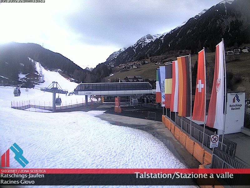 Archiv Foto Webcam Skigebiet Ratschings Jaufen: Talstation