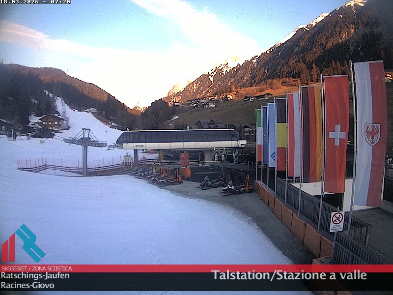 Archiv Foto Webcam Skigebiet Ratschings Jaufen: Talstation