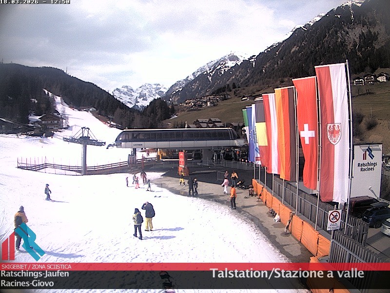Archiv Foto Webcam Skigebiet Ratschings Jaufen: Talstation