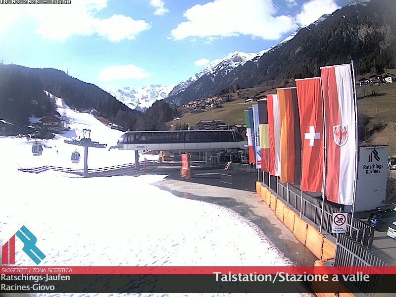 Archiv Foto Webcam Skigebiet Ratschings Jaufen: Talstation