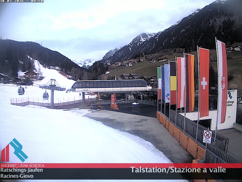 Archiv Foto Webcam Skigebiet Ratschings Jaufen: Talstation