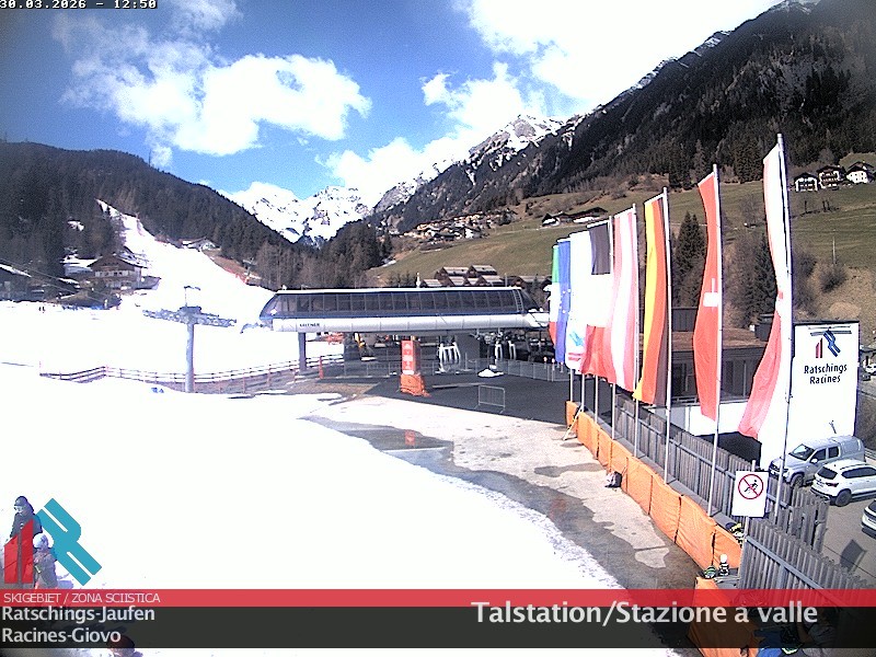 Archiv Foto Webcam Skigebiet Ratschings Jaufen: Talstation