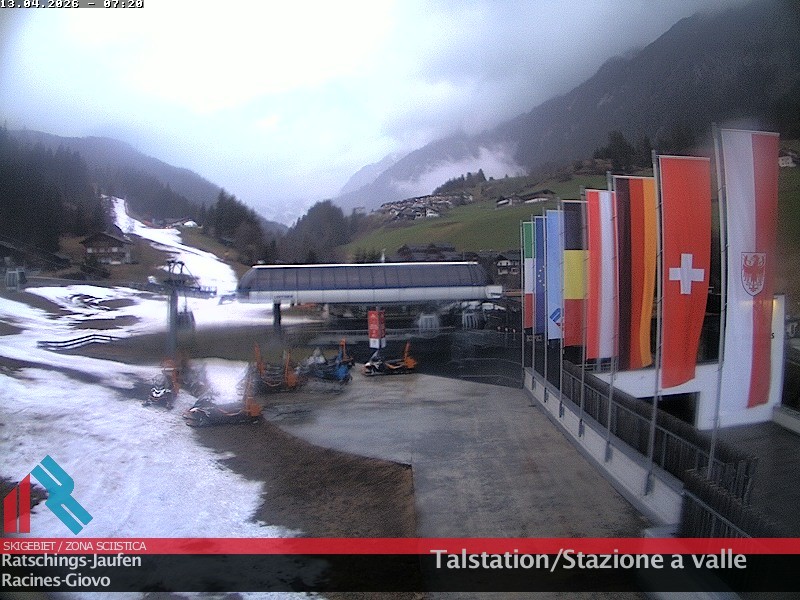 Archiv Foto Webcam Skigebiet Ratschings Jaufen: Talstation