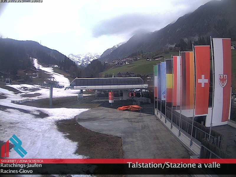 Archiv Foto Webcam Skigebiet Ratschings Jaufen: Talstation