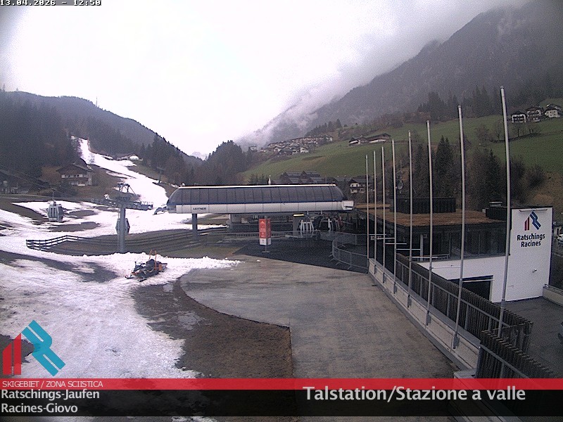 Archiv Foto Webcam Skigebiet Ratschings Jaufen: Talstation