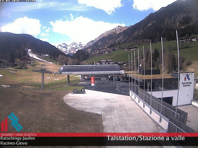 Archiv Foto Webcam Skigebiet Ratschings Jaufen: Talstation