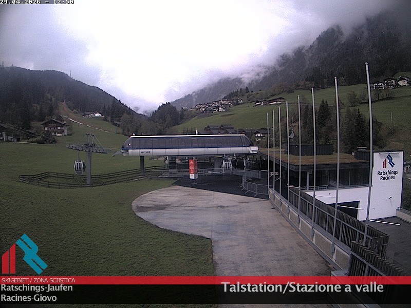 Archiv Foto Webcam Skigebiet Ratschings Jaufen: Talstation