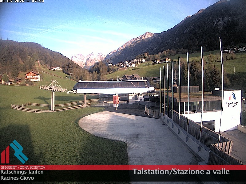 Archiv Foto Webcam Skigebiet Ratschings Jaufen: Talstation