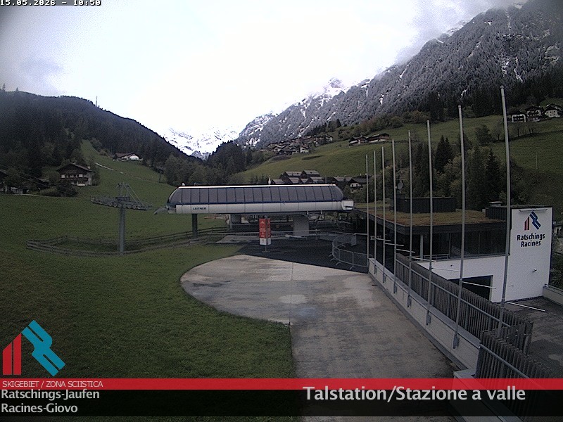 Archiv Foto Webcam Skigebiet Ratschings Jaufen: Talstation