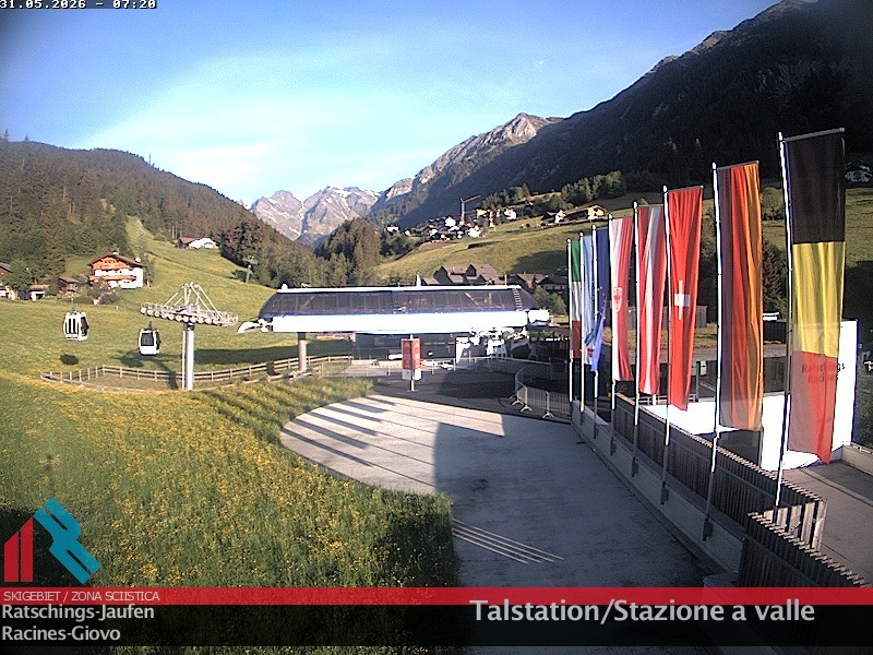 Archiv Foto Webcam Skigebiet Ratschings Jaufen: Talstation