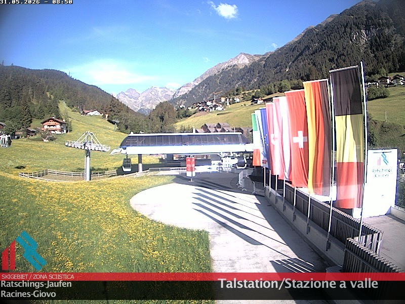 Archiv Foto Webcam Skigebiet Ratschings Jaufen: Talstation