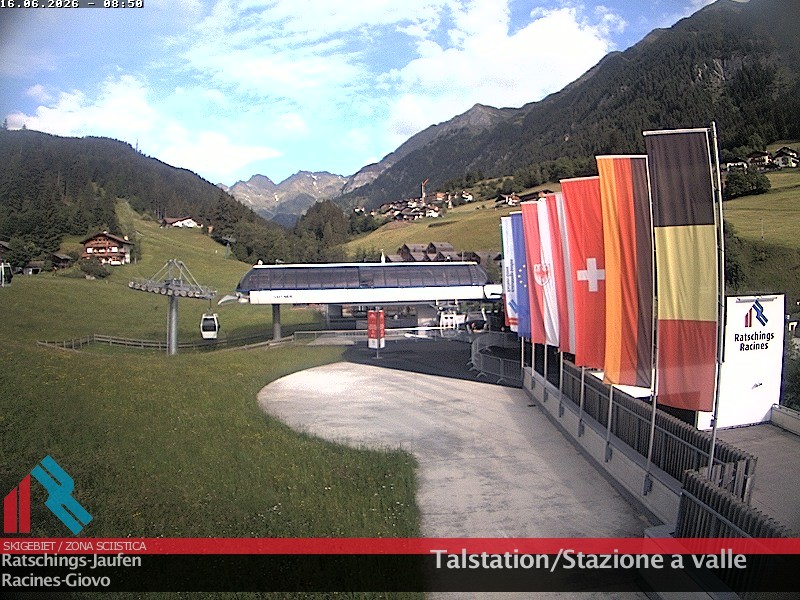 Archiv Foto Webcam Skigebiet Ratschings Jaufen: Talstation
