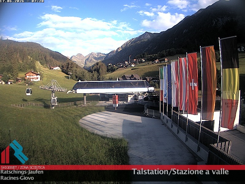 Archiv Foto Webcam Skigebiet Ratschings Jaufen: Talstation
