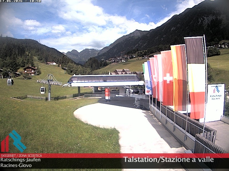 Archiv Foto Webcam Skigebiet Ratschings Jaufen: Talstation
