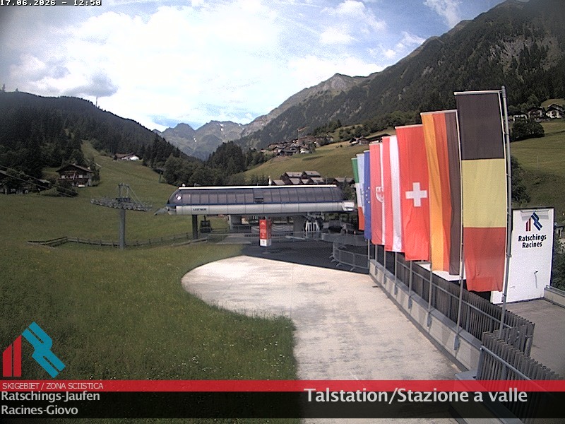 Archiv Foto Webcam Skigebiet Ratschings Jaufen: Talstation