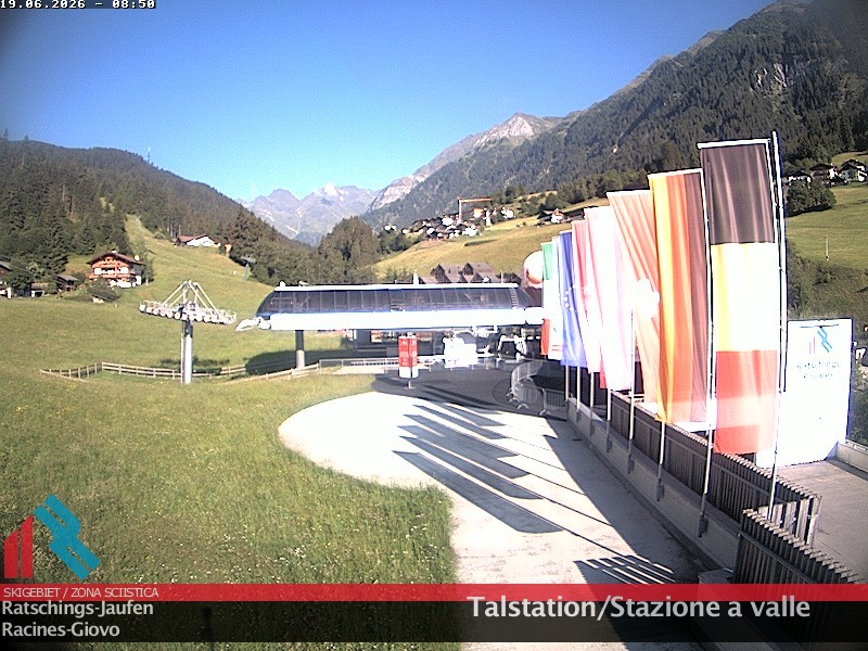 Archiv Foto Webcam Skigebiet Ratschings Jaufen: Talstation