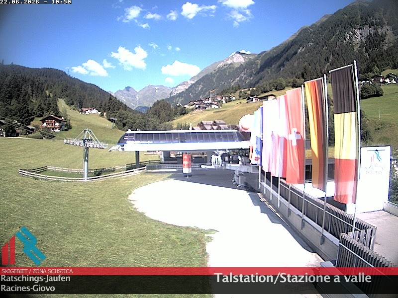 Archiv Foto Webcam Skigebiet Ratschings Jaufen: Talstation