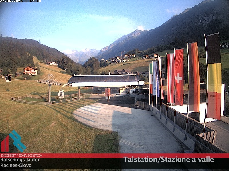 Archiv Foto Webcam Skigebiet Ratschings Jaufen: Talstation