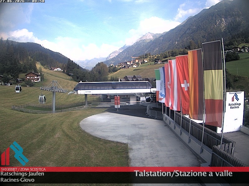 Archiv Foto Webcam Skigebiet Ratschings Jaufen: Talstation