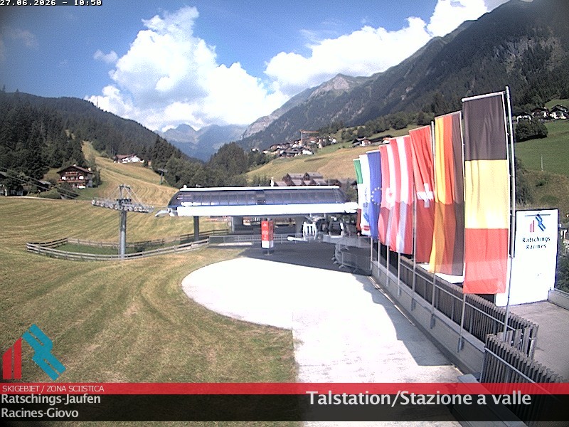 Archiv Foto Webcam Skigebiet Ratschings Jaufen: Talstation