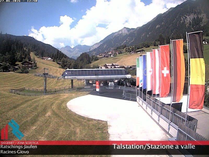 Archiv Foto Webcam Skigebiet Ratschings Jaufen: Talstation