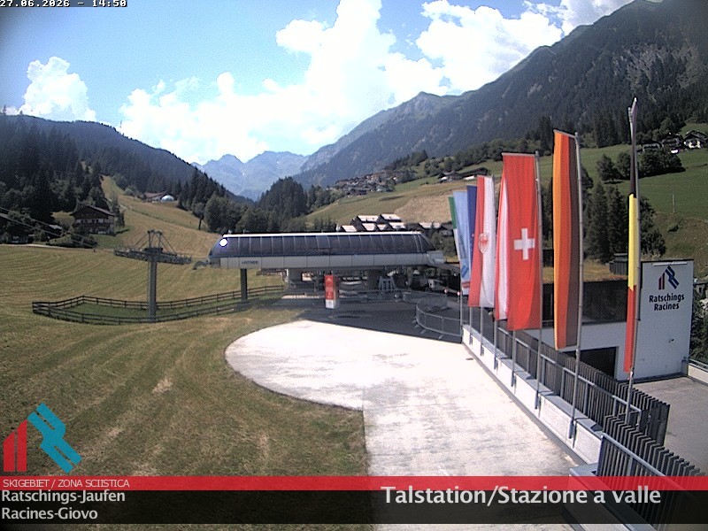 Archiv Foto Webcam Skigebiet Ratschings Jaufen: Talstation
