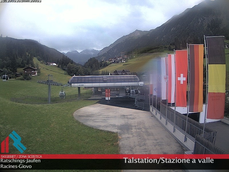 Archiv Foto Webcam Skigebiet Ratschings Jaufen: Talstation