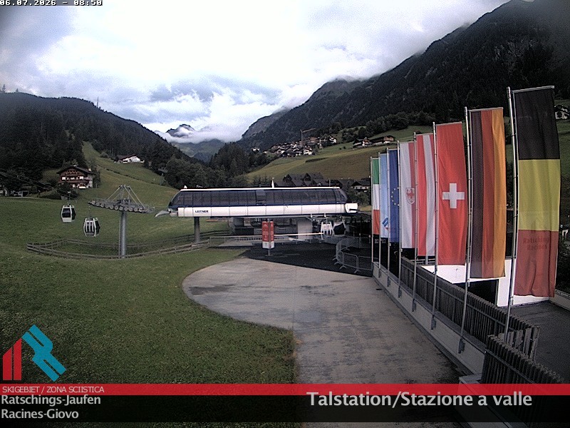Archiv Foto Webcam Skigebiet Ratschings Jaufen: Talstation