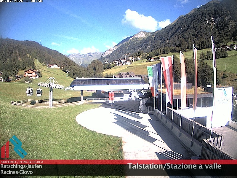 Archiv Foto Webcam Skigebiet Ratschings Jaufen: Talstation
