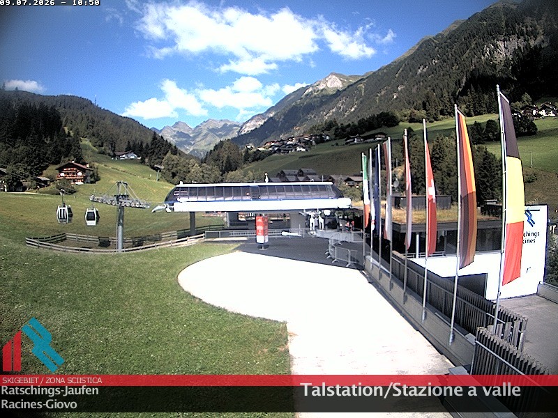 Archiv Foto Webcam Skigebiet Ratschings Jaufen: Talstation