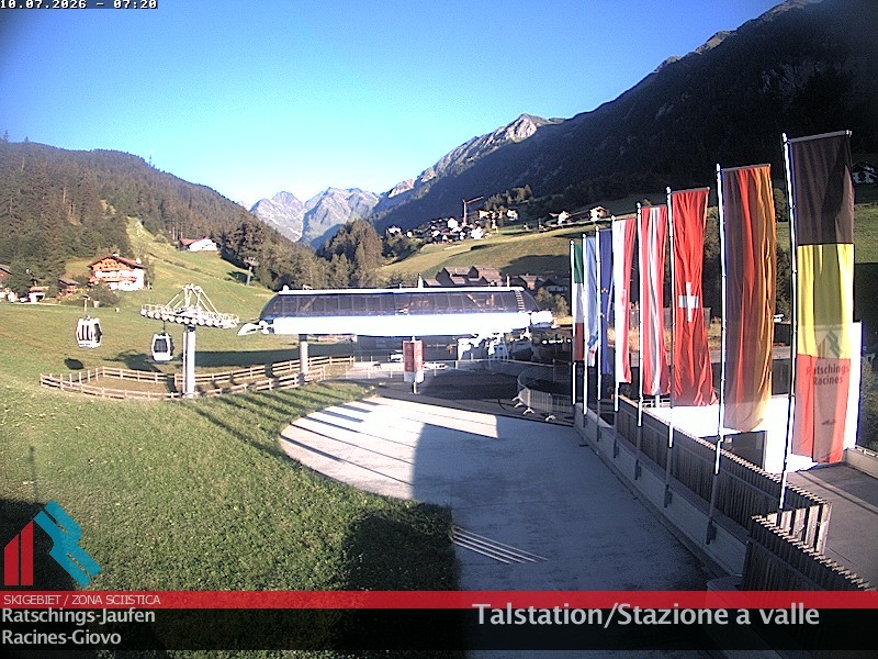 Archiv Foto Webcam Skigebiet Ratschings Jaufen: Talstation