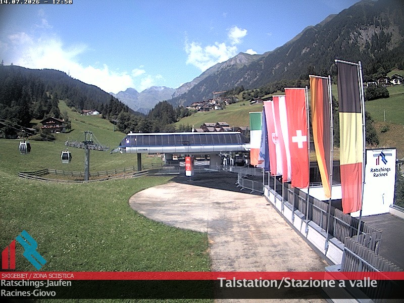 Archiv Foto Webcam Skigebiet Ratschings Jaufen: Talstation