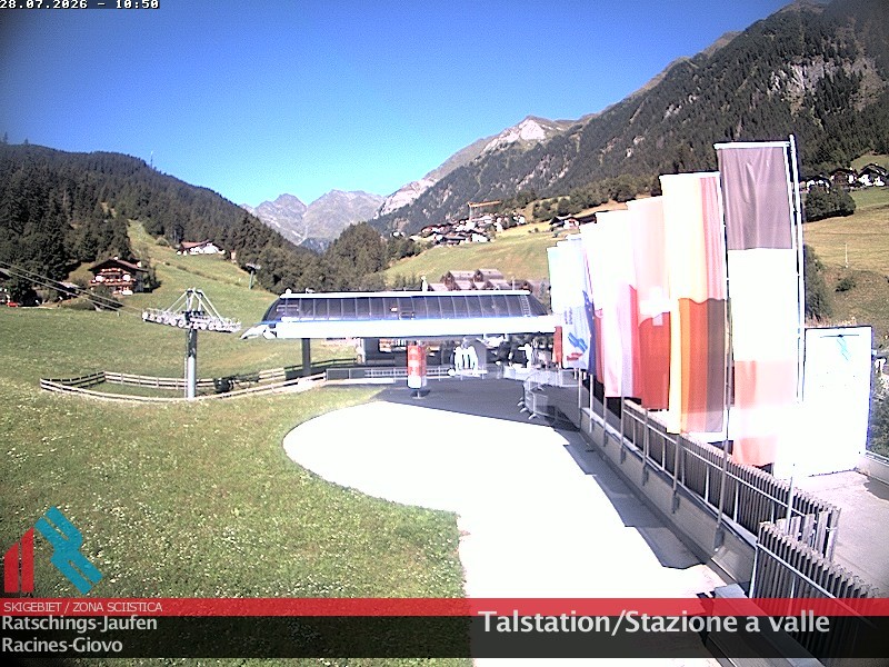 Archiv Foto Webcam Skigebiet Ratschings Jaufen: Talstation