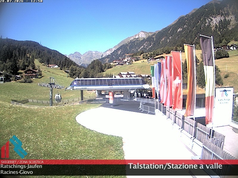 Archiv Foto Webcam Skigebiet Ratschings Jaufen: Talstation