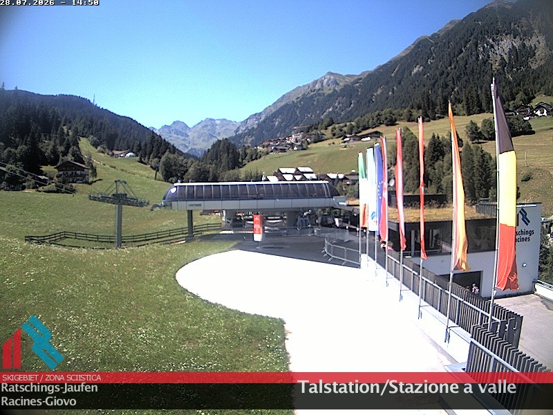Archiv Foto Webcam Skigebiet Ratschings Jaufen: Talstation