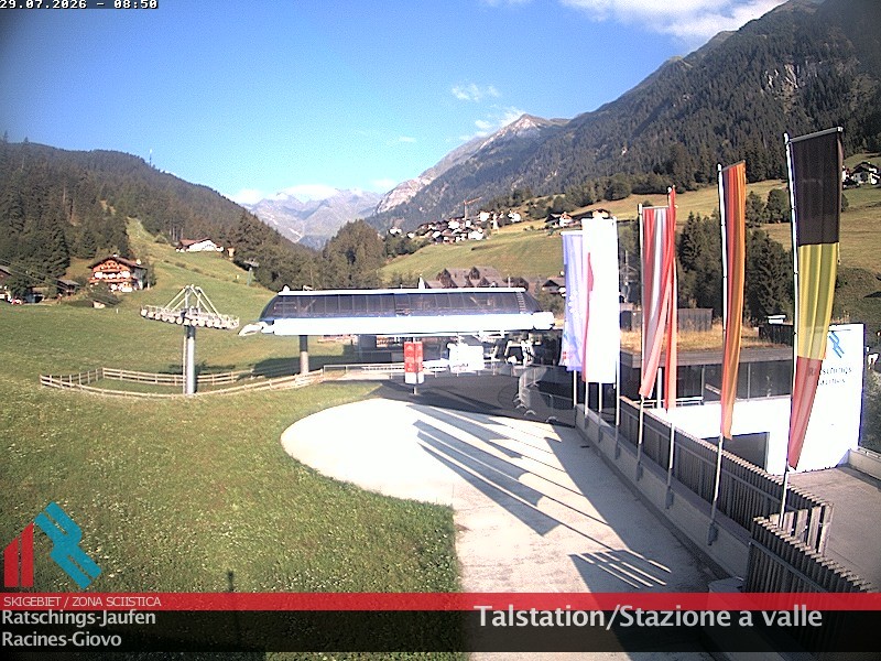 Archiv Foto Webcam Skigebiet Ratschings Jaufen: Talstation