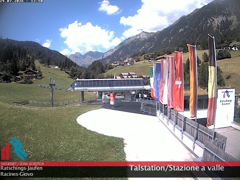 Archiv Foto Webcam Skigebiet Ratschings Jaufen: Talstation