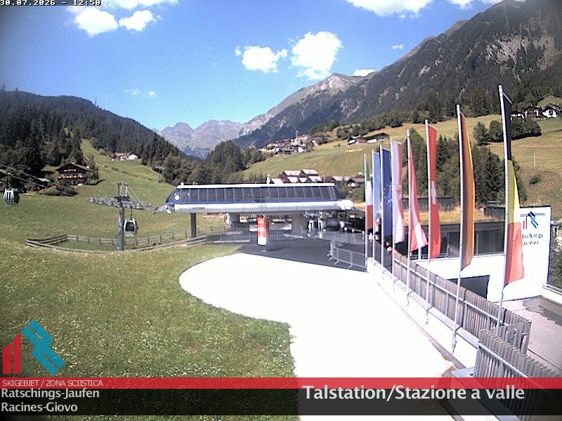 Archiv Foto Webcam Skigebiet Ratschings Jaufen: Talstation