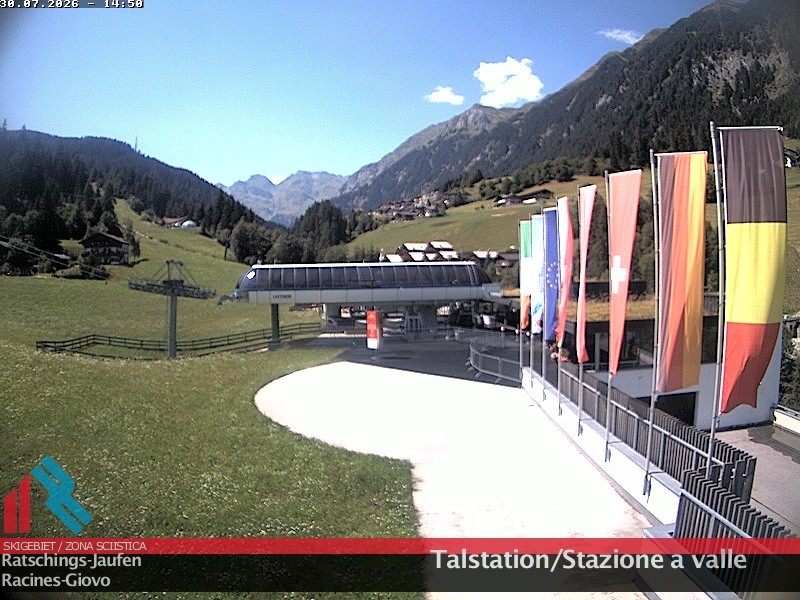 Archiv Foto Webcam Skigebiet Ratschings Jaufen: Talstation