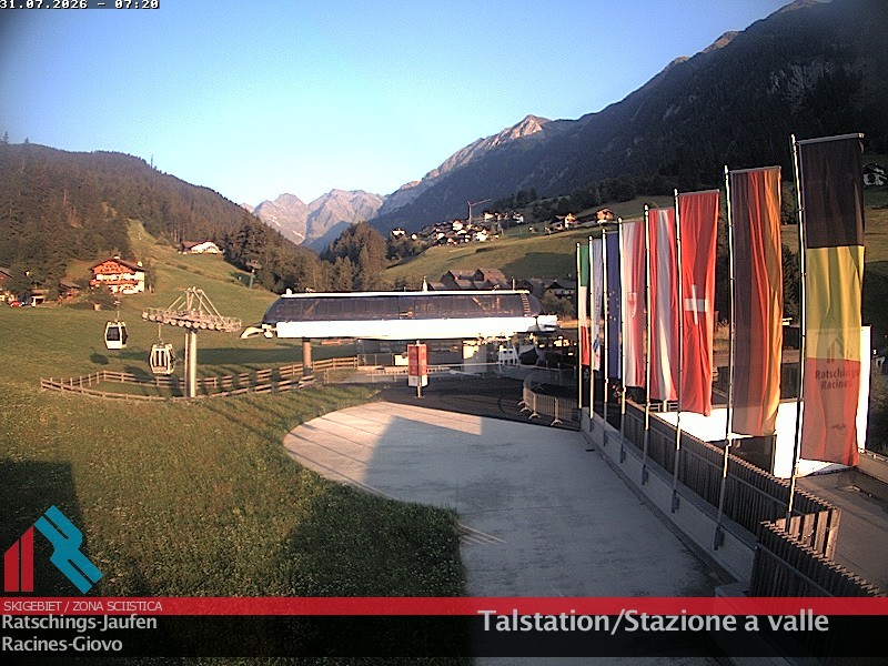 Archiv Foto Webcam Skigebiet Ratschings Jaufen: Talstation
