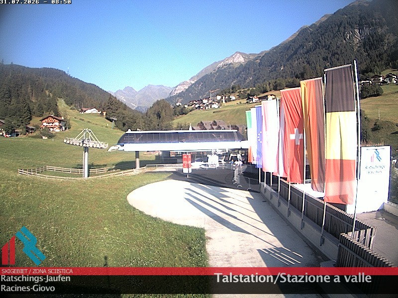 Archiv Foto Webcam Skigebiet Ratschings Jaufen: Talstation