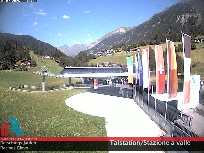 Archiv Foto Webcam Skigebiet Ratschings Jaufen: Talstation