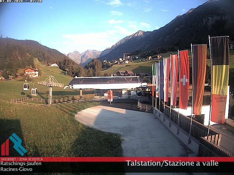 Archiv Foto Webcam Skigebiet Ratschings Jaufen: Talstation