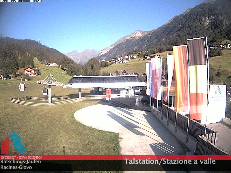 Archiv Foto Webcam Skigebiet Ratschings Jaufen: Talstation