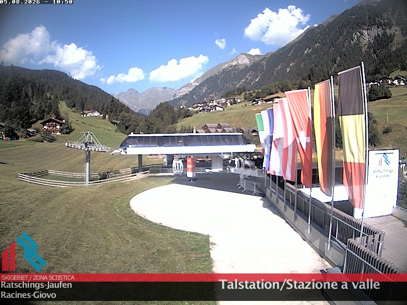 Archiv Foto Webcam Skigebiet Ratschings Jaufen: Talstation