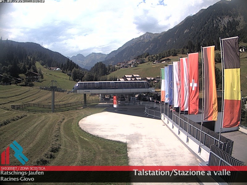 Archiv Foto Webcam Skigebiet Ratschings Jaufen: Talstation