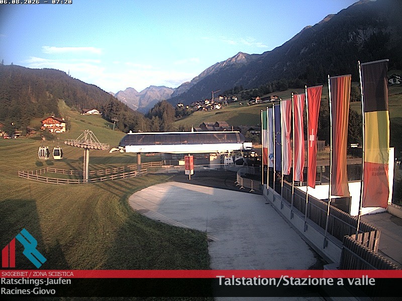 Archiv Foto Webcam Skigebiet Ratschings Jaufen: Talstation