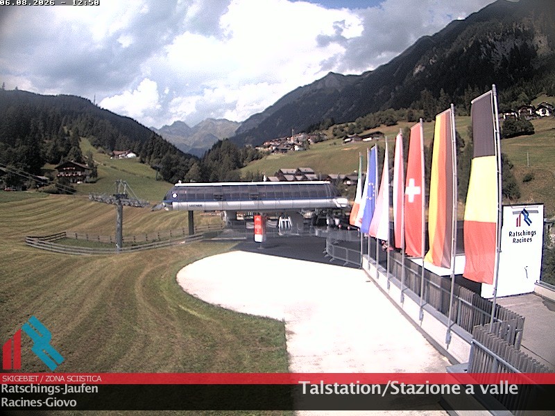Archiv Foto Webcam Skigebiet Ratschings Jaufen: Talstation